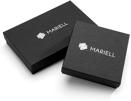 Miniatura 7 de Mariell Collar y pendientes de boda de perlas para novias, damas de honor, joyas de oro rosa