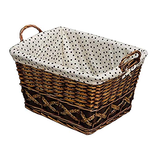 Panier de lavage en osier : fini le désordre dans la buanderie