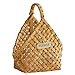 OSALAD Gewebt Handtasche Korb Handgemachte Holz Chips Wind Tote Warenkorb Rattan Blume Lagerkorb