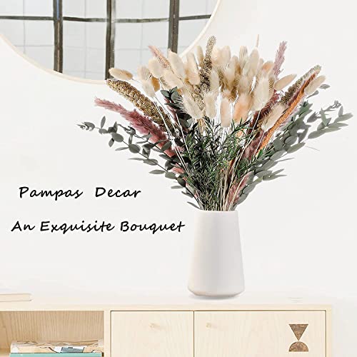 Miniatura 2 de Nsrhmj Ramo De Hierba De Pampa Seca Natural, 85 Palos, Plantas Decorativas Bohemias Para El Hogar, Bodas, Vacaciones, Fiestas 85 Palos