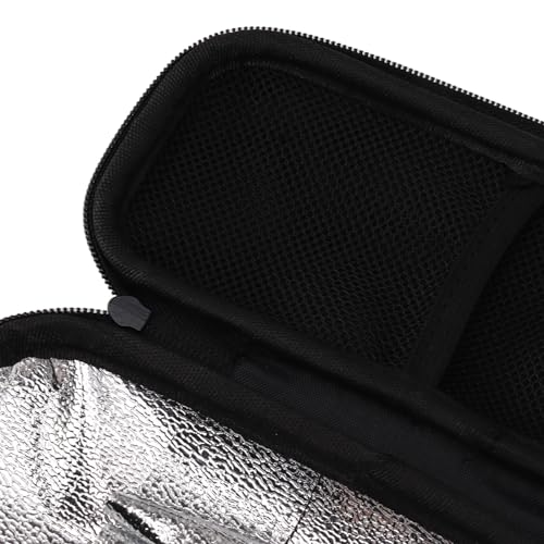 Bolsa de Viagem para Refrigerador de Insulina, Bolsa para Diabéticos Isolada Compacta Com Zíper EVA