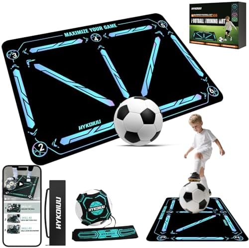 Tapis Foot Entrainement Avec des vidéos d'entraînement Tapis Entr...