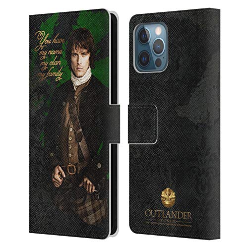 Head Case Designs Officially Licensed Outlander Jamie Portraits Leather Book Wallet Case Cover Compatible With Apple Iphone 12 Pro Max #TOP2