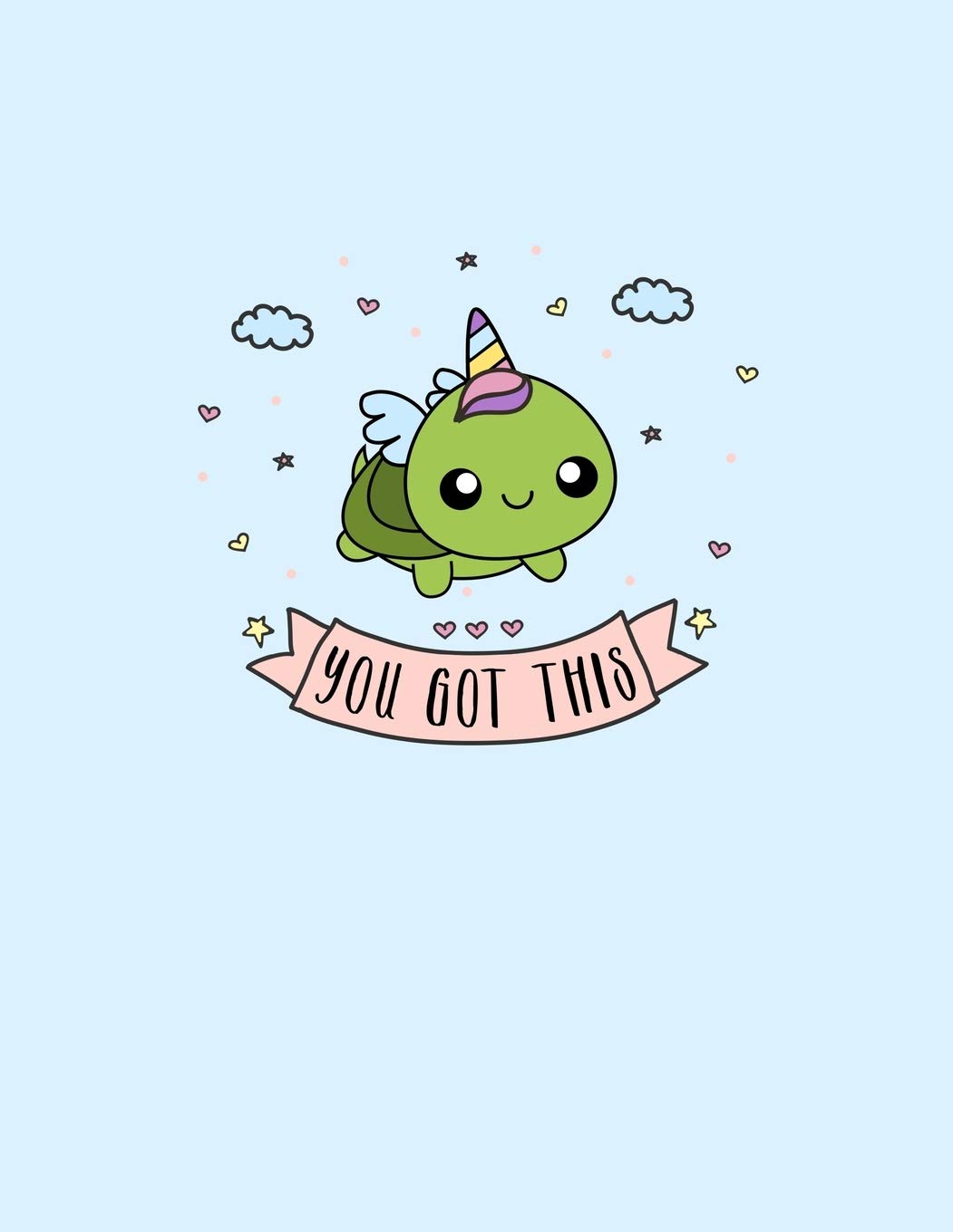 Turtle Unicorn Uniturtle Notebook: A Cute Turtlecorn Notebook to Write In