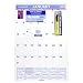 AT-A-GLANCE Monthly Wall Calendar 2016, Erasable, 15.5 x 22.75 Inches (PMLM03-28)