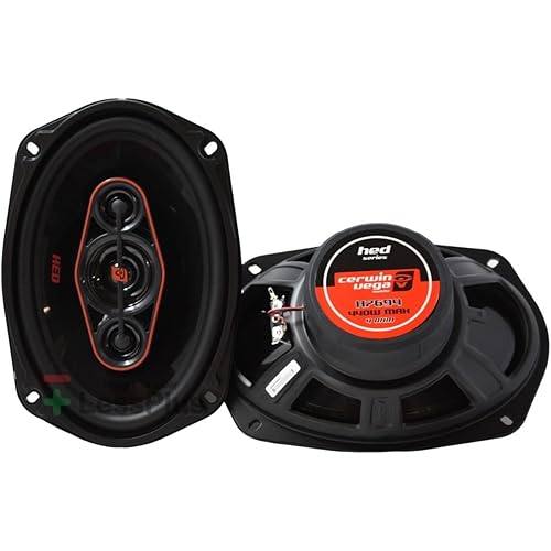 CERWIN-Vega! HED Series Car Speakers – High-Performance Audio, Clear Sound, Deep Bass & Compact Designs for All Vehicle Types (H7694)