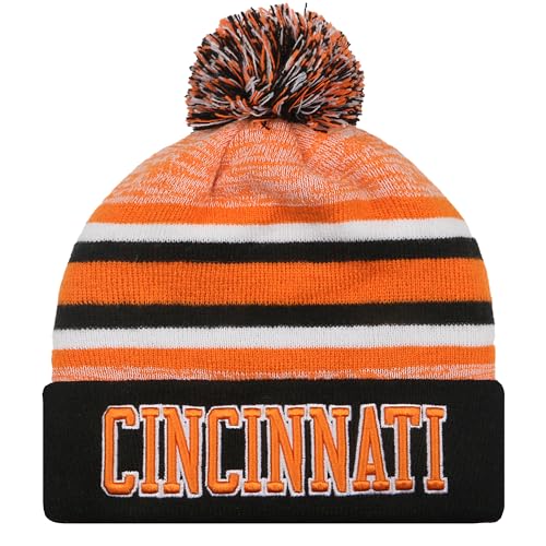 Cincinnati Beanie Hat Football Knit Hats Winter Cuffed Stylish Beanie Cap Sport Fans Fashion Toque Cap