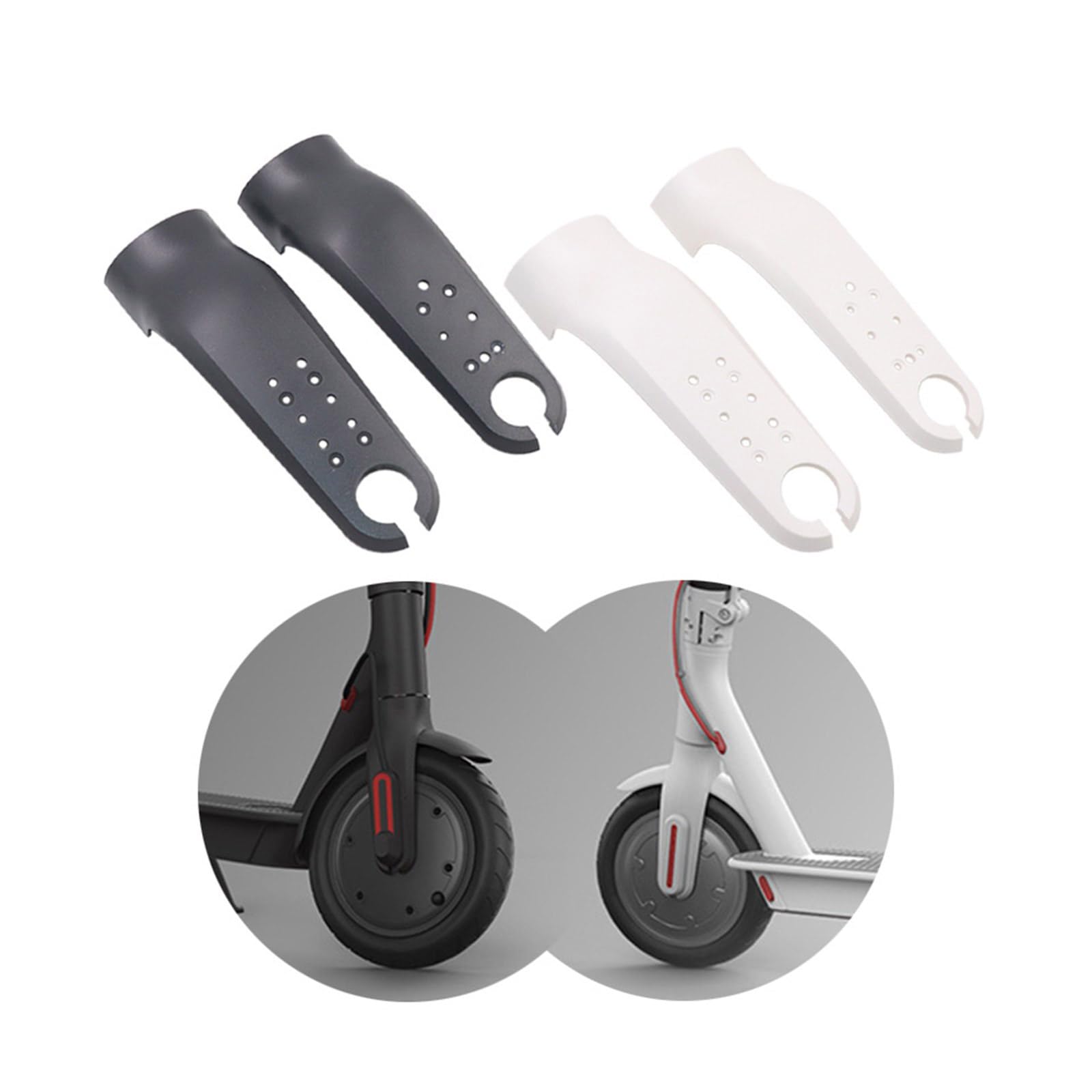 jiingekk Electric Scooter Front Fork Protections Covers Easy Installation Scooter Front Fork Protector Scooter Front Fork Guard