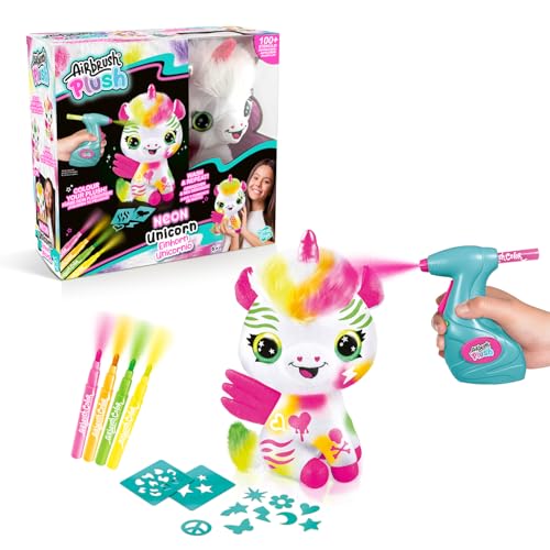 Preisvergleich Produktbild Canal Toys AIRBRUSH PLUSH Neon Einhorn