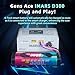 Gens Ace IMARS D300 Lipo Battery Charger G-Tech Series Dual Lipo Charger 16A AC 300W Smart Fast Balance Charger for RC 1S 2S 3S 4S 5S 6S Lipo Batteries, LiHV/Life/Li-lon/NiMH Batteries Fast Charging