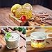 SPANLA Small Mason Jars with Lids, 40 PACK Canning Jars 4 oz Mini mason jars with Lids and Bands 4 oz Glass Jars Ideal for Jelly Jam, Honey, Wedding Favors, DIY Spice Jars