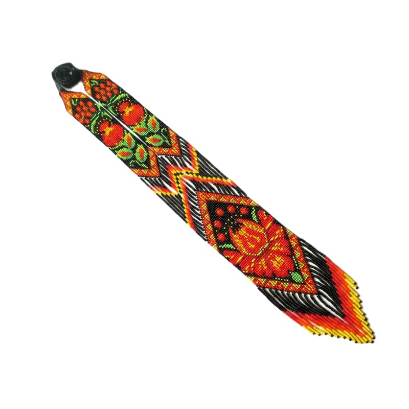 Collier Gerdan ukrainien floral pour sublimer vos tenues d'été
