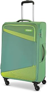 American Tourister Mystic | Luggage Trolley Bag (83 cm) | 360° 4 Wheel Travel Luggage | 1 Compartment | Soft Luggage Polye... — Luggage