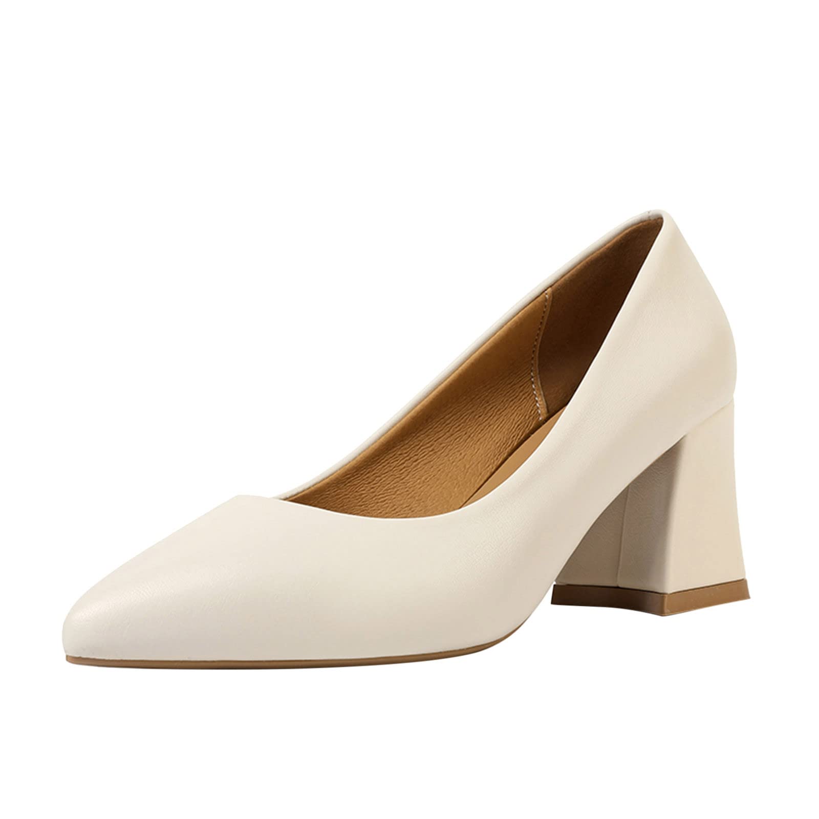 Escarpins à Petit Talon Bastwahl - Style Mary Janes, Confortables, Semelle Antidérapante, Pour Bureau/soirée - 3