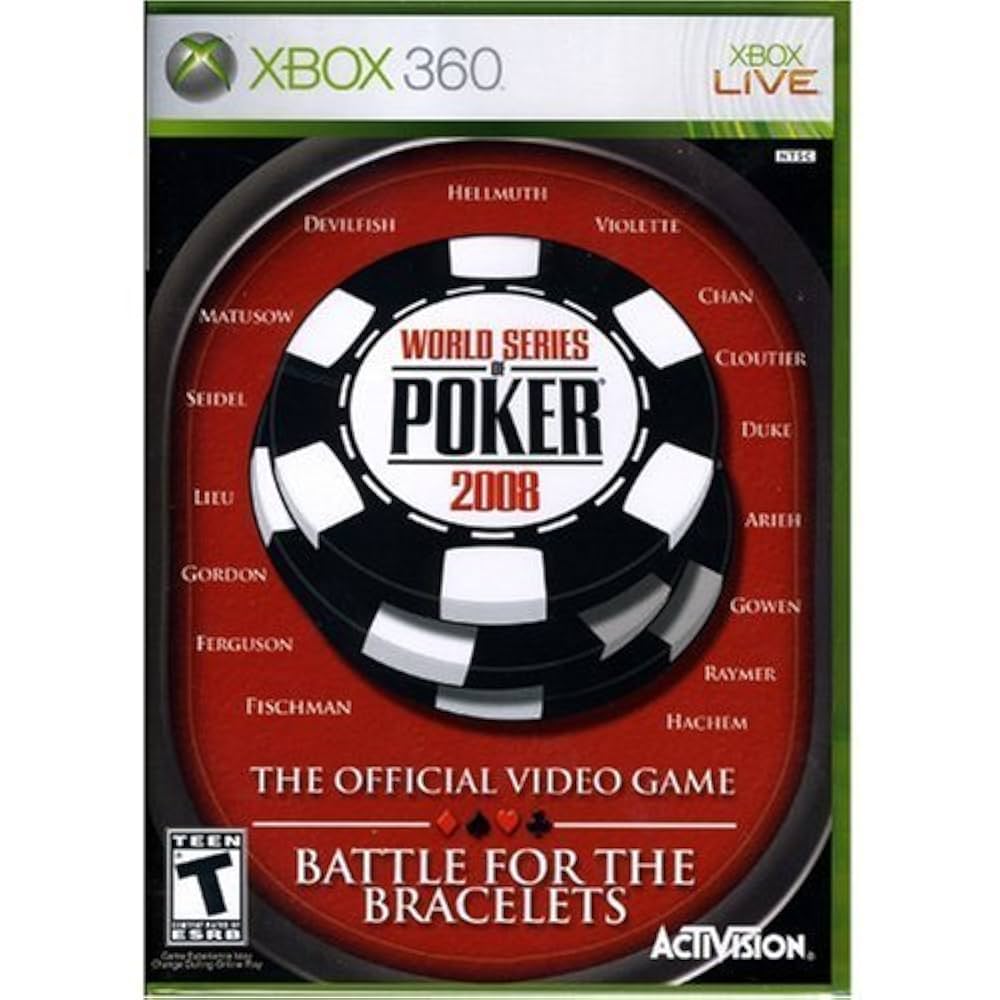 Xbox360 - Xbox360 海外ゲーム ワールドシリーズオブポーカー 2008 #ルハッコ Xbox360 - Xbox360 海外ゲーム ワールドシリーズオブポーカー