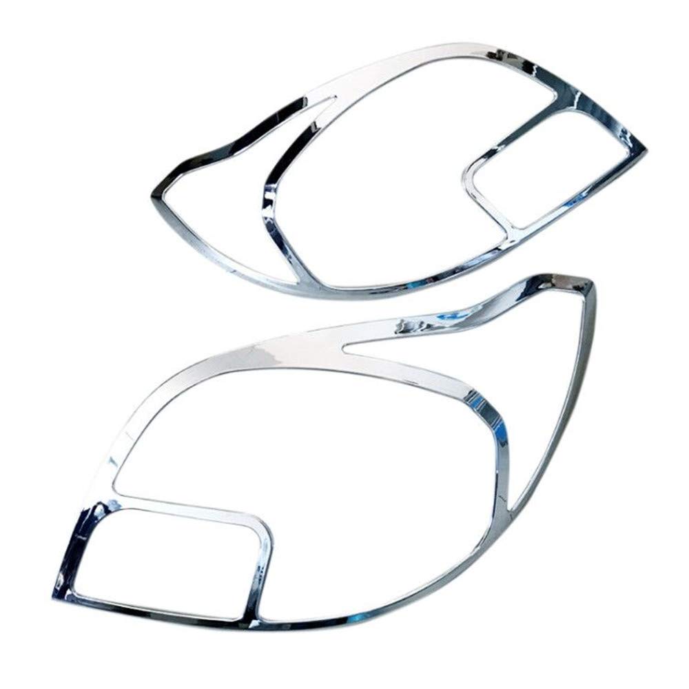 HIGH FLYING Exterior Rear Tail Light Lamp Cover Decor Trim ABS Chrome 2pcs for Buick Encore 2013-2016