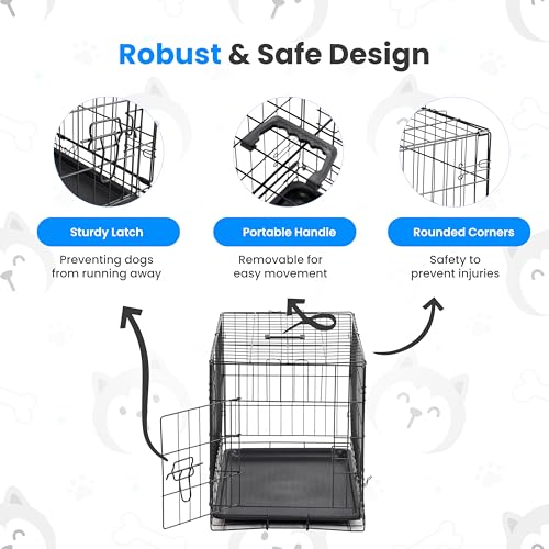 HealSmart 30-Inch Single Door Crate