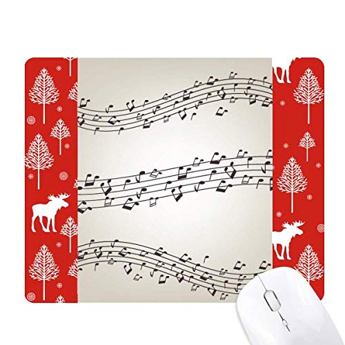 Musique noire 5 figurine de souris de Noël des bois et forêt rustique