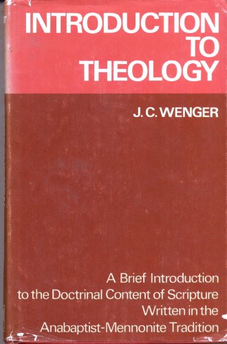 Introduction to Theology: A Brief Introduction ... B000MP171E Book Cover