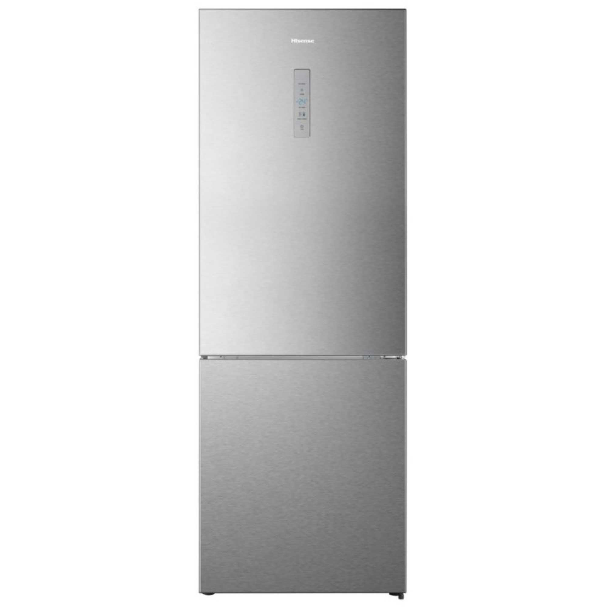 Hisense RB645N4BIE lodówko-zamrażarka Wolnostojący 495 l E Stal nierdzewna