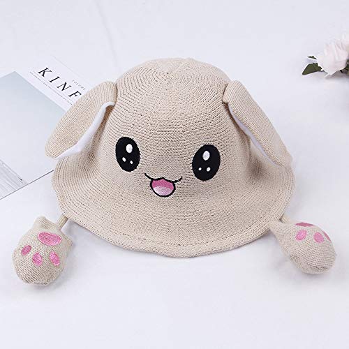 Bonnet bassin cap oreille de lapin mignon chapeau pêcheur style2
