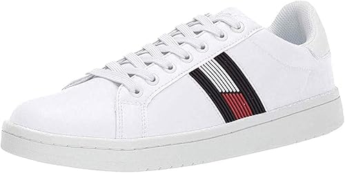 Amazon トミーヒルフィガー スニーカー ローカット メンズシューズ Tmlakely 並行輸入品 Tommy Hilfiger トミーヒルフィガー スニーカー
