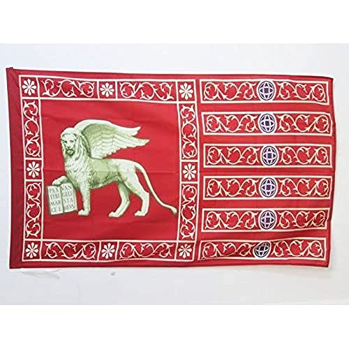 Az Flag Bandiera Venezia 90X60Cm - Bandiera Città Di Venezia 60 X 90 Cm Foro Per Asta