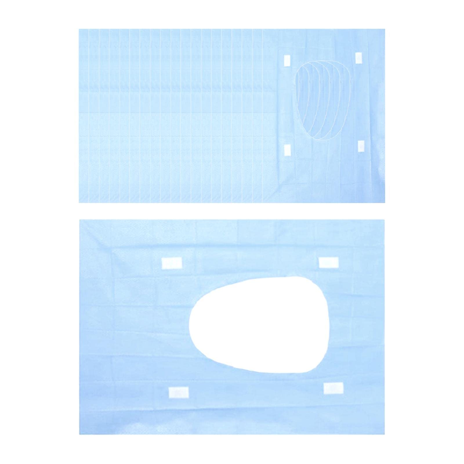20x Portable Disposable Toilet Seat Cover Nonslip for Kids and Adults Hotels Blue |Home & Garden | Bath | Bathmats Rugs & Toilet Covers| Bathmats Rugs & Toilet Covers-image-18
