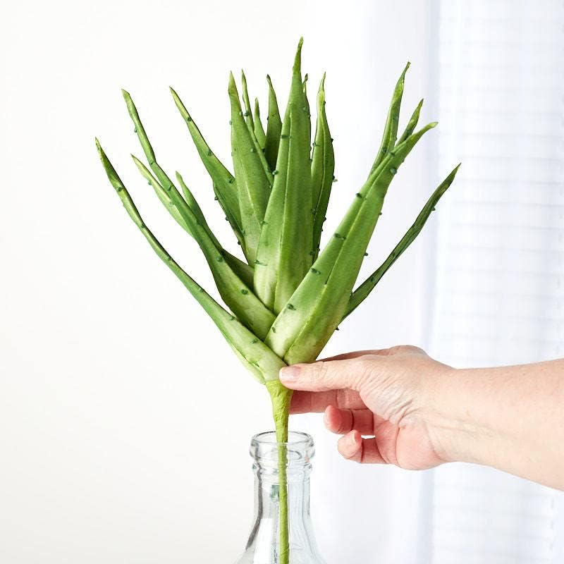 Miniatura 4 de Factory Direct Craft Planta suculenta artificial verde para arreglos y exhibiciones de verano