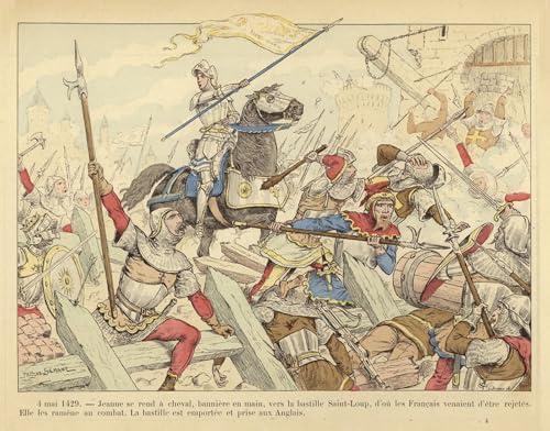 Tableaux sur toile Jeanne d'Arc par Paul De Semant 60x90cm ZHAOSHAN