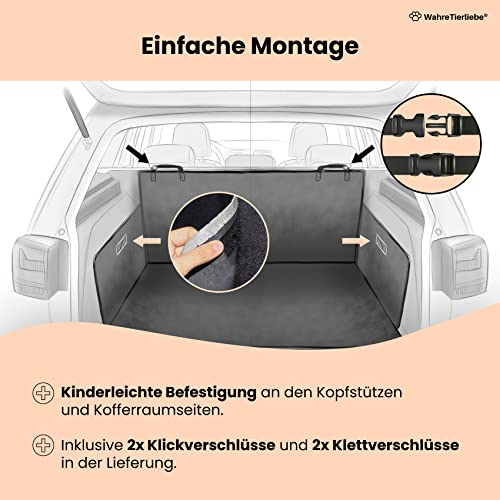 Hundedecke für das Auto – Kofferraumschutz für Hunde