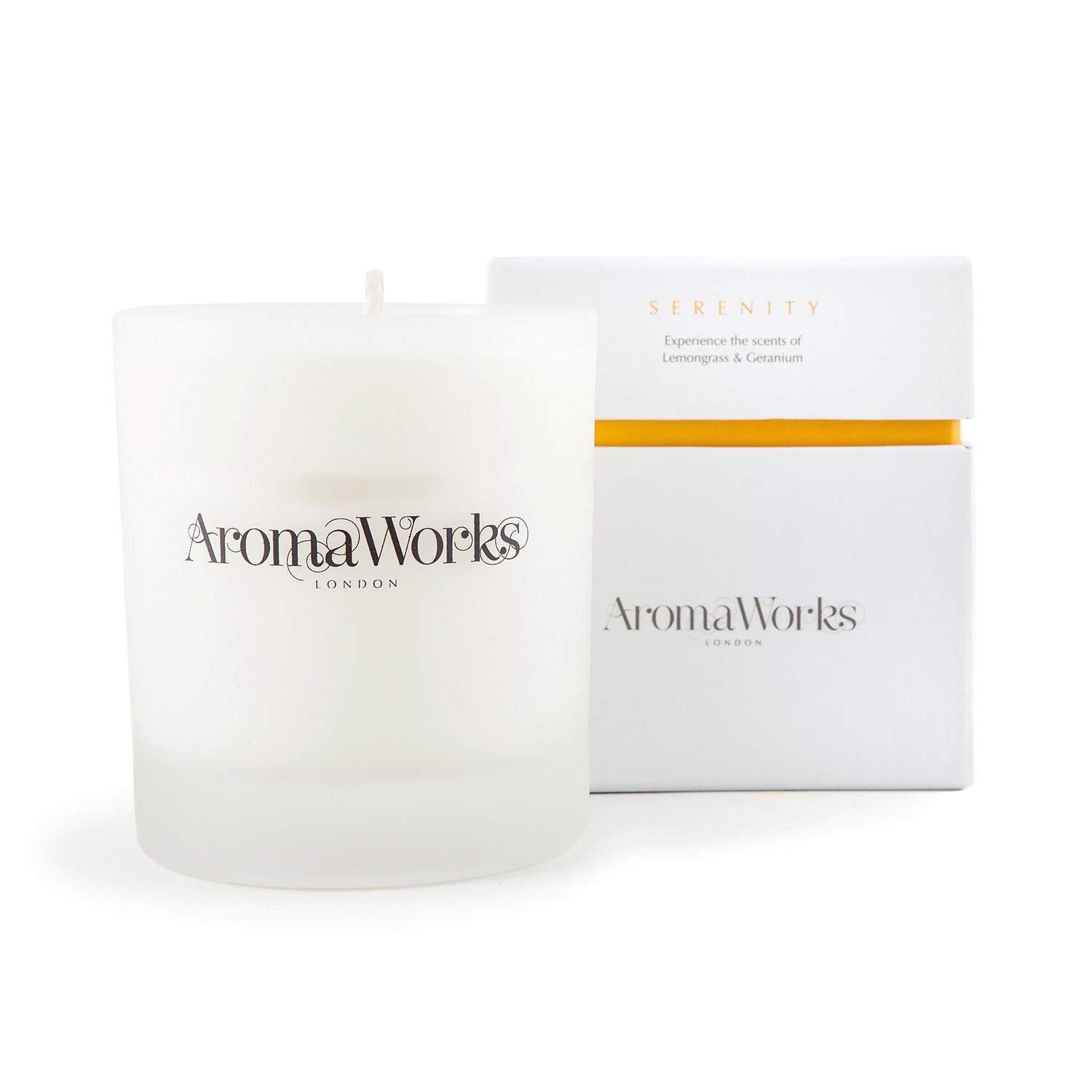 AromaworksSerenity Candle Medium by for Unisex - 7.76 oz Candle