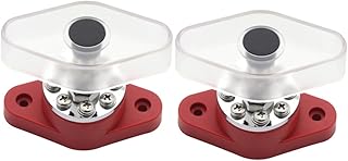 Didiseaon 2 Peças Barra De Ônibus Acessórios De Carro Para Bloco De Terminais De Distribuição De Bateria De Carro Bloco De Terminais Para Bloco De Distribuição De Energia De Carro Pinos