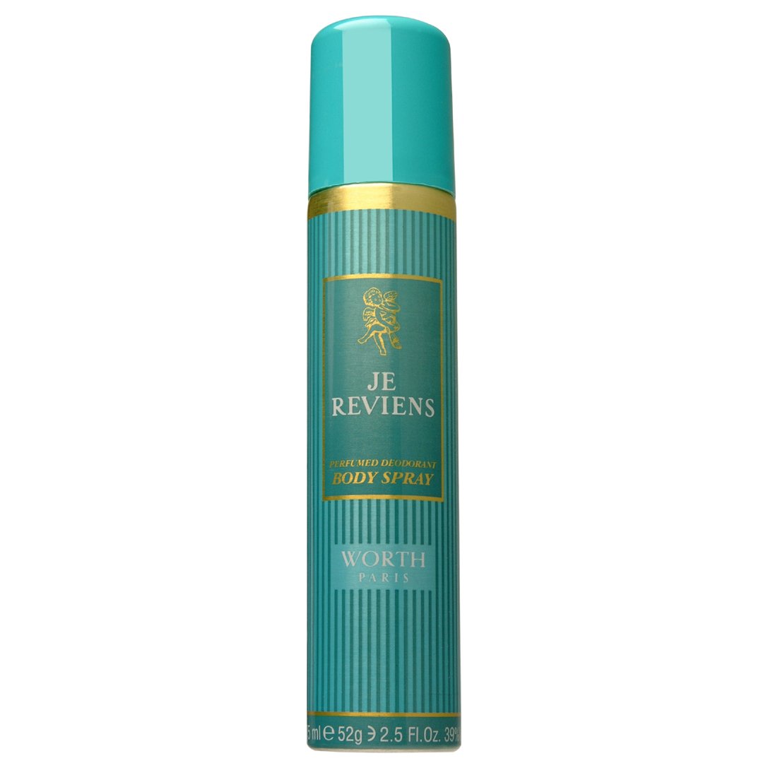 Je Reviens Perfume For Women by Worth Body Spray 75ml