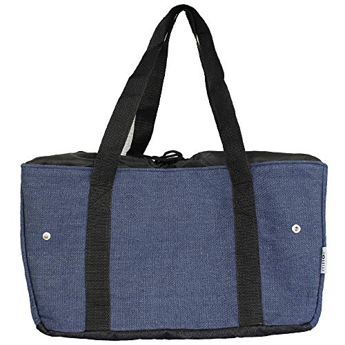 mitas レジカゴ型折りたたみ保冷エコバッグ デニム ER-CRCBG-B