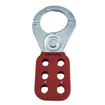 Paprsky Stainless Steel Vinyl Coated Hasp - 38mm PS-LOTO-HASP-CP