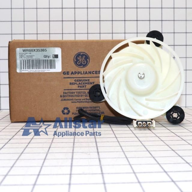 WR60X35365 Freezer Evaporator Fan Motor