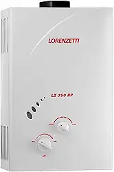 Aquecedor de Água a Gás Lz 750Bp Gn 7, 5 L/Min, Lorenzetti, 7412086, Branco, Médio