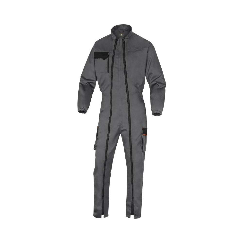 Delta Plus Black/Green/White/Yellow Reusable Overall, XXL
