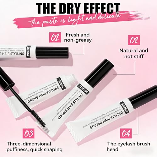 2 Pack Flyaway Hair Tamer Stick para cabellos rebeldes miniatura 5