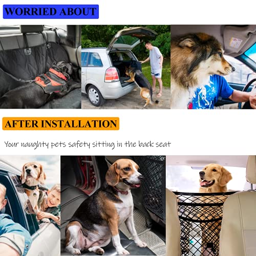 Versione Aggiornata Rete Portaoggetti per Sedili