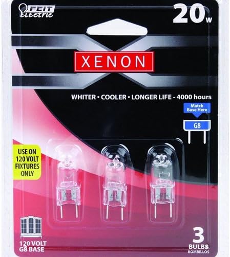 Feit Electric Bpxn20/g8/3/can Dimmable Xenon Lamp, 20 W (Pack of 12)