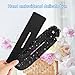 2pcs Ball Hair Clips, Flower Bun Roller French Twist Maker, Elegant Lazy Hair Curler and Hairstyle Tool for Long Hair - Women & Girls (Black)