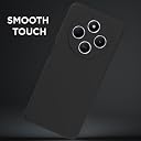 Pikkme Back Cover for Redmi A4 5G / Redmi 14C 5G / Poco C75 5G | Camera Protection Shockproof Soft Matte Silicone Bumper Case (Black) gallery image