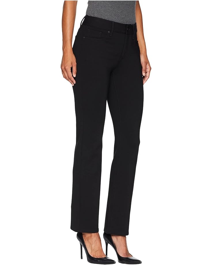 NYDJ Petite Marilyn Straight in Black - #4 of 4