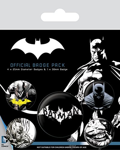 Pyramid International Batman Dark Badge, Multi-Colour, 10 x 12.5 cm