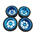 sea jump Accessories Parts 4 Pcs Remote Control car Alloy & Tires RC Car Wheels for 1/18 Wltoys A959-B A979-B A959 A969 A949 A979 K929 A969-B K929-B, Alloy