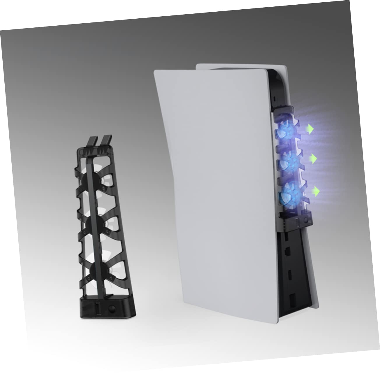 Alipis Consola Ventilador De Enfriamiento del Gamepad Cubo De Enfriamiento De Aire Ventilador De Refrigeración para Host Ventilador del Radiador Abdominales Enfriador Consola De Juego