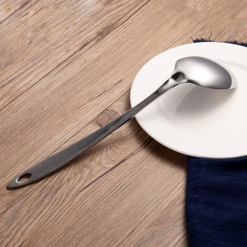 Imeea 485 Large Cooking Spoon Stainless Steel Basting Spoon thumb #3