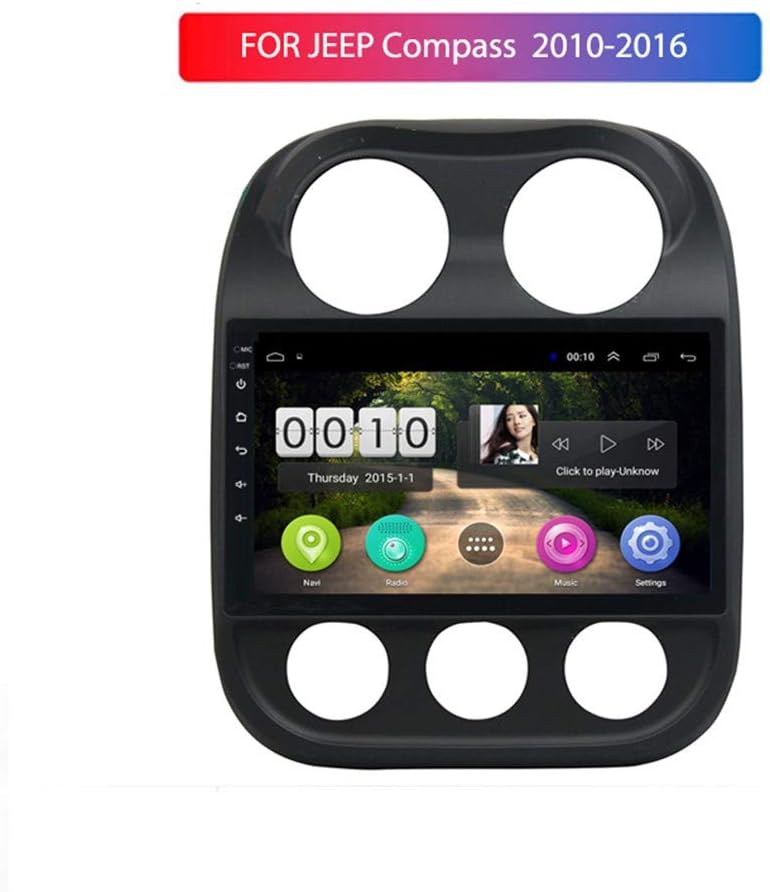 autoradio a doppio din per la bussola jeep 2010